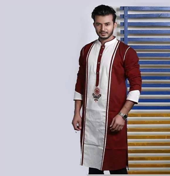 Stylish 100% Cotton Panjabi for Men's